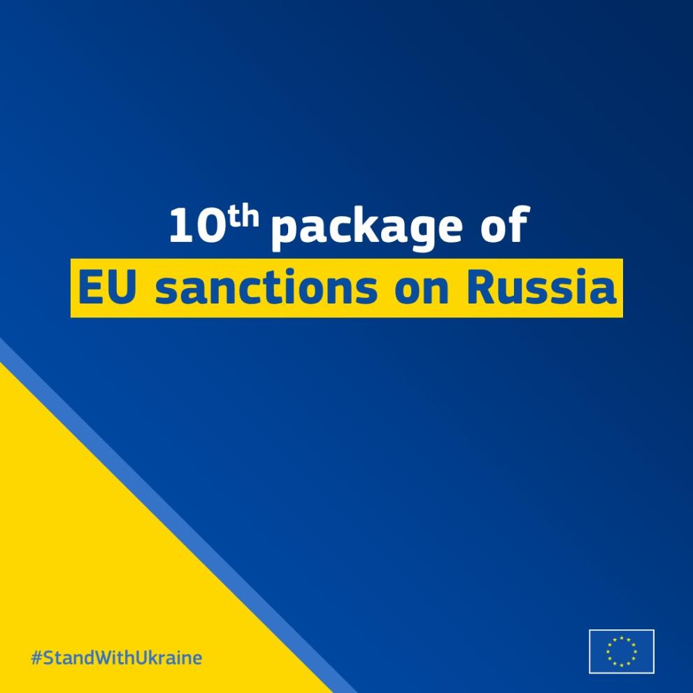 EU Agrees 10th Package Of Sanctions Against Russia - European Commission